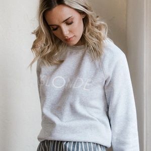 BLONDE sweater